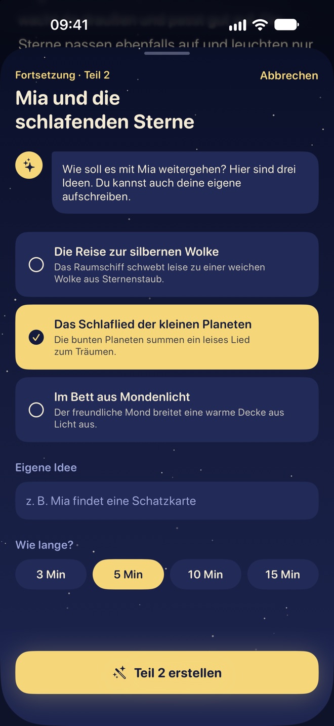 Eine Geschichte als Serie fortsetzen